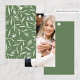 "floral letters" - Bridal Shower Favor Tags in Garden by Alethea and Ruth - Back of Card Options