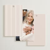 "Felicity" - Bridal Shower Favor Tags in Carnation by Everett Paper Goods - Back of Card Options