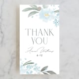 "Something Blue" - Bridal Shower Favor Tags in Bluebelle by Itsy Belle Studio - Front