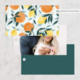 "Main Squeeze" - Bridal Shower Favor Tags in Mint by Paper Sun Studio - Back of Card Options