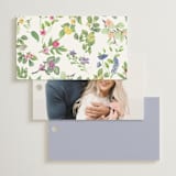 "flower garden" - Bridal Shower Favor Tags in Cotton by Susan Moyal - Back of Card Options