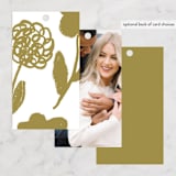 "Alaia" - Bridal Shower Favor Tags in Verona Sunset by Blustery August - Back of Card Options
