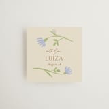 "Cottage Garden" - Bridal Shower Favor Tags in Cream by Ana Sharpe - Front