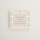 "Sweet Celebration" - Bridal Shower Favor Tags in Petal by Jennifer Postorino - Front