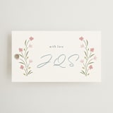 "Mai Tai" - Bridal Shower Favor Tags in Orchid by letterfix - Front