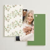 "Elise" - Bridal Shower Favor Tags in Greenery by Petra Kern - Back of Card Options