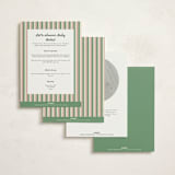 "Baby Shelfie" - Baby Shower Invitations in Classic Library by Julia Starr - Back of Card Options