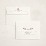 "Bonjour Bebe" - Baby Shower Invitations in Peony by Itsy Belle Studio - FREE Recipient Addressing