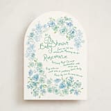 "paris with love" - Baby Shower Invitations in Breezy Skies by Phrosné Barwood - Front