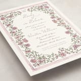 "Baby in Bloom." - Baby Shower Invitations in Heather by Jenna Holcomb - Detail