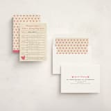 "Build a Library" - Baby Shower Invitations in Peony by Ilene Guy - Assembled