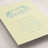"Ciao Baby" - Baby Shower Invitations in Lemonade by Pati Cascino - Detail