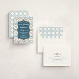 "Cowboy Baby" - Baby Shower Invitations in Denim by Paper Sun Studio - Assembled