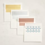 "Cowboy Baby" - Baby Shower Invitations in Denim by Paper Sun Studio - Envelope Liner Options