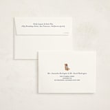 "Pinstripe" - Baby Shower Invitations in Cloud by Sarah Knight - FREE Recipient Addressing