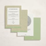 "Botanical maximalism" - Baby Shower Invitations in Poppy by Creo Study - Back of Card Options