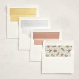 "Vintage Autumn" - Baby Shower Invitations in Natural by Kelly Watkins - Envelope Liner Options