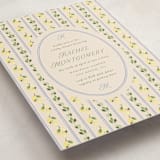 "Limoncello" - Baby Shower Invitations in Rome by Claudia Orengo - Detail