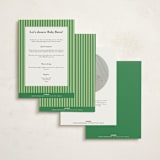 "Dilleto" - Baby Shower Invitations in Garden by Pati Cascino - Back of Card Options