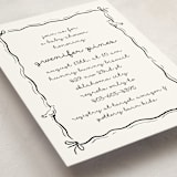 "Okarche" - Baby Shower Invitations in Cotton by Deynaaz Daraei - Detail