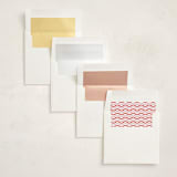 "Wavy Frame Fun" - Baby Shower Invitations in Watermelon by Ro Pacifico - Envelope Liner Options