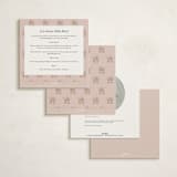 "The Little Heirloom" - Baby Shower Invitations in Rose by Lucrecia Caporale - Back of Card Options