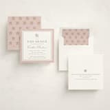 "The Little Heirloom" - Baby Shower Invitations in Rose by Lucrecia Caporale - Assembled
