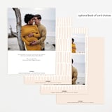 "Lil Pumpkin" - Baby Shower Invitations in Blush by Creo Study - Back of Card Options