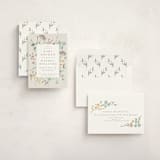 "Gentle Wildflower" - Baby Shower Invitations in Meadow by Petra Kern - Assembled