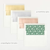 "Safari Adventure" - Baby Shower Invitations in Cotton by Randi Cirelli - Envelope Liner Options