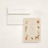 "Woodland storybook" - Baby Shower Invitations in Ecru by Creo Study - With Envelope