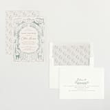 "The Story Begins" - Baby Shower Invitations in Sage by Petra Kern - Assembled