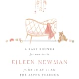 "Little Nursery" - Baby Shower Invitations in Cupcake by Rebecca Durflinger - Detail