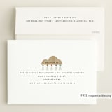 "boho baby mobile" - Baby Shower Invitations in Sunflower by Faith Dorn - FREE Recipient Addressing