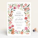 "Love is in the Air" - Baby Shower Invitations in Rose by Vivian Yiwing - Front
