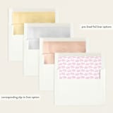 "Love is in the Air" - Baby Shower Invitations in Rose by Vivian Yiwing - Envelope Liner Options