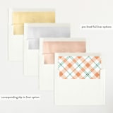 "little cutie oranges" - Baby Shower Invitations in Peach by Karidy Walker - Envelope Liner Options