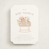 "Baby Basket" - Baby Shower Invitations in Summer by Itsy Belle Studio - Front
