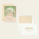 "Into the Woods" - Baby Shower Invitations in Earth by Jennifer Wick - Assembled