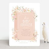 "Storybook" - Baby Shower Invitations in Carnation by Itsy Belle Studio - Front