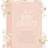 "Storybook" - Baby Shower Invitations in Carnation by Itsy Belle Studio - Detail