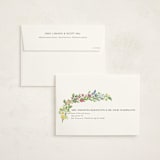 "Flower Garden" - Baby Shower Invitations in Cotton by Susan Moyal - FREE Recipient Addressing