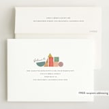 "Baby Shower Blocks" - Baby Shower Invitations in Rainbow by Penny Eversole - FREE Recipient Addressing