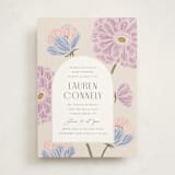 "Spring Blooms" - Baby Shower Invitations in Petal by Brandy Folse - Front