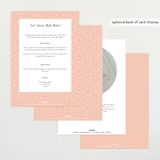 "garden bunnies" - Baby Shower Invitations in Petal by Karidy Walker - Back of Card Options