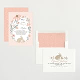 "garden bunnies" - Baby Shower Invitations in Petal by Karidy Walker - Assembled