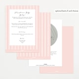 "Woodland Beginnings" - Baby Shower Invitations in Watermelon by Jennifer Wick - Back of Card Options