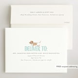"Puppy" - Baby Shower Invitations in Little Boy Blue by Itsy Belle Studio - FREE Recipient Addressing