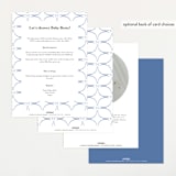 "French Teddy Bear" - Baby Shower Invitations in Gardenia by Pati Cascino - Back of Card Options