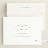 "Tiny Hearts" - Baby Shower Invitations in Hearts Rainbow by Stacey Meacham - FREE Recipient Addressing